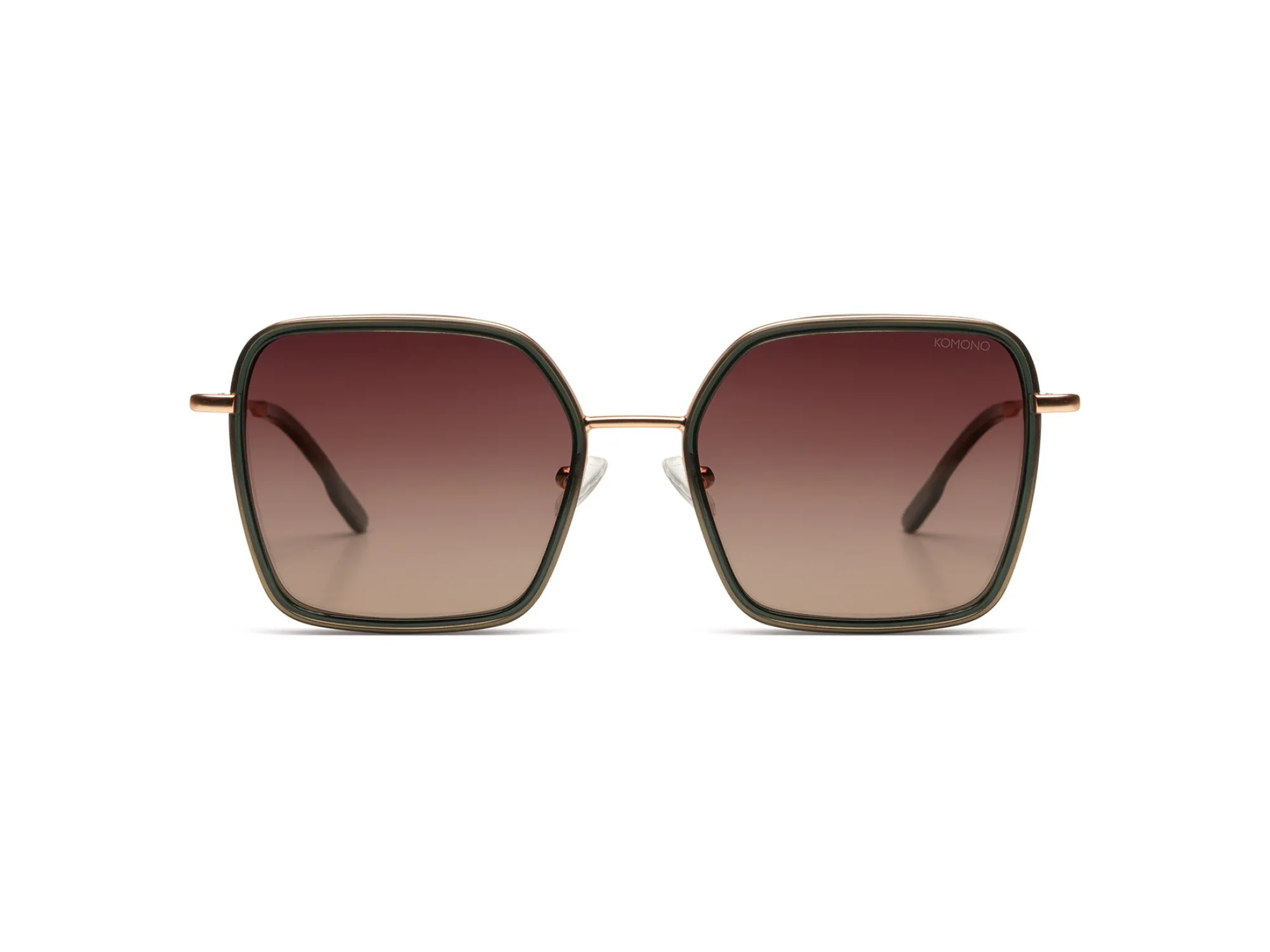 Outlet Audrey Emerald Rose Gold Matte New