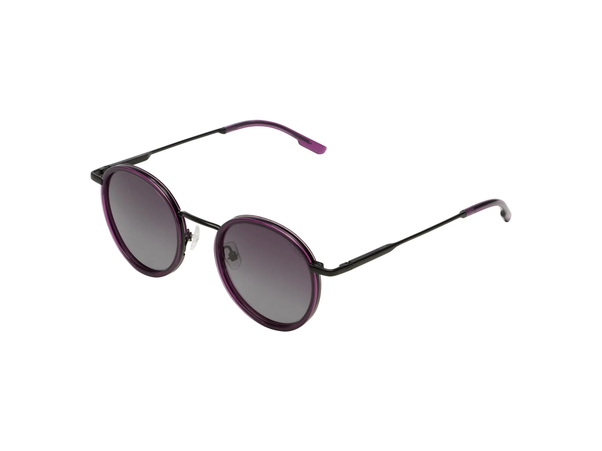 Shop Pete Deep Purple Black Matte Round | New