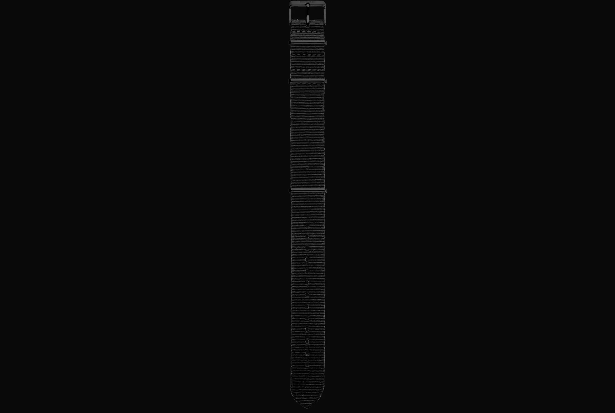 Cheap Strap 20 - Nato - Black Black Straps